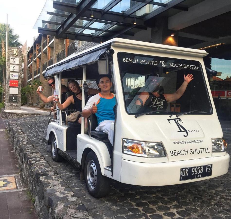 Ts Suites Seminyak Exterior foto Beach Shuttle
